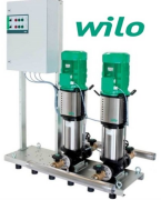 Wilo COE2-Helix V 1604-1/16/E/S/3 kW  380V  İki Pompalı Paslanmaz Çok Kademeli Yüksek Verimli Dikey Hidrofor