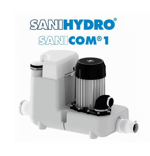 SANİHYDRO SANİCOM 1 Banyo (WC hariç), mutfak ve çamaşırhanenin + bulaşık makinesi atık suları  WC ÖĞÜTÜCÜSÜ