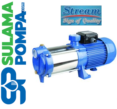 STREAM SYP 60 1.5 HP 220V YATAY MİLLİ ÇOK KADEMELİ POMPA