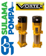 VORTEX VKP VD 6 - 07 T  2,HP 380W Dik Milli Çok Kademeli (Norly Fanlı) Pompa