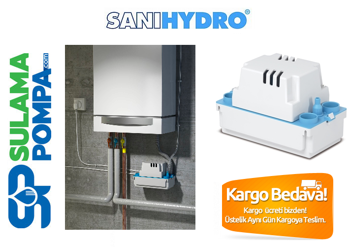 SANİHYDRO SANİCONDENS Plus Salon klimaları, soğutma dolapları, yoğuşmalı kombi, Fancoil