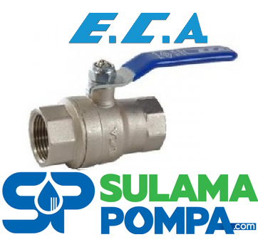 ECA RP 11/4'' İÇME SUYU KÜRESEL VANA (VALF) TAM GEÇİŞLİ