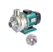 VARAN DWK 200T- 2 HP 380V (304) AÇIK ÇARKLI  SANTRİFÜJ POMPA