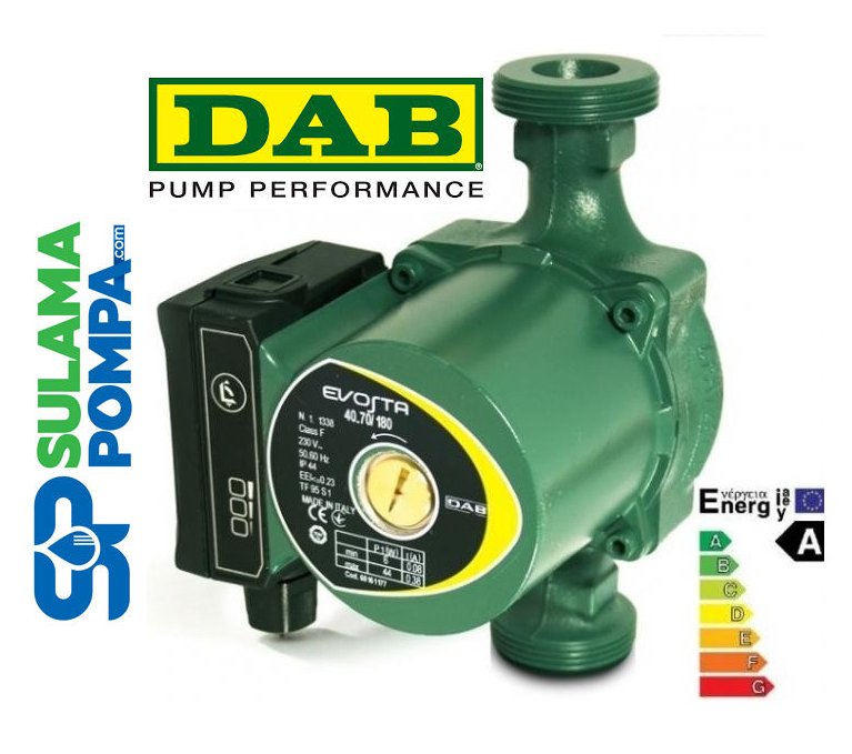 DAB EVOSTA 40-70/180 M FREKANS KONTROLLÜ POMPA 11/2'' ÇIKIŞLI