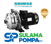 SHIMGE   WB2-70/110 1.5 HP 380W PASLANMAZ GÖVDELİ SANTRİFÜJ POMPA