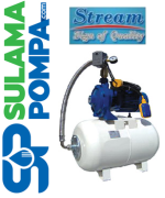 STREAM H SCM 2-55-50lt 2.HP 220V ÇİFT KADEMELİ PAKET HİDROFOR