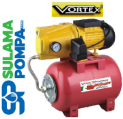 VORTEX VPJ JET 124 : VPJ 100 1HP & 24 LT Yatık Tanklı Paket Hidrofor