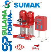 SUMAK SHT 16 B 750/7 EEY ÇİFT POMPALI YANGIN HİDROFORU