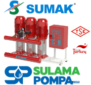 SUMAK SHT 34 C 1500/6 EEEY 3 POMPALI YANGIN HİDROFORLARI