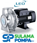 LEO XZS100-80-125/40 5.5HP 380W PASLANMAZ ÇELİK SANTRİFÜJ POMPA