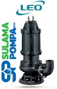 LEO 80WQ40-18-4 5.5 HP 380V AÇIK FANLI KANALİZASYON DALGIÇ POMPA