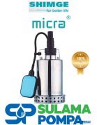 MİCRA CSP550 CİNOX-3 550W 220V PASLANMAZ TEMİZ SU DRENAJ DALGIÇ POMPA