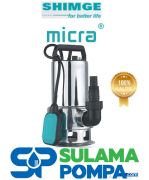 MİCRA CSP1100  DİNOX-1A 1100W 220V AÇIK FANLI PASLANMAZ GÖVDELİ DALGIÇ POMPA