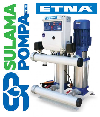 ETNA 2 KO 25/8-75- 2X10 HP 380W ÇİFT POMPALI HİDROFOR