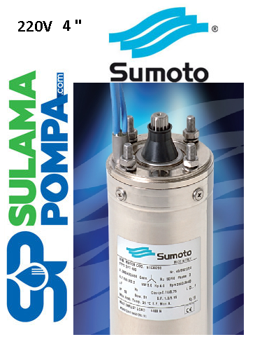 SUMOTO OPM 300  3, HP 4'' İTALYAN YAĞ SOĞUTMALI DALGIÇ MOTORU
