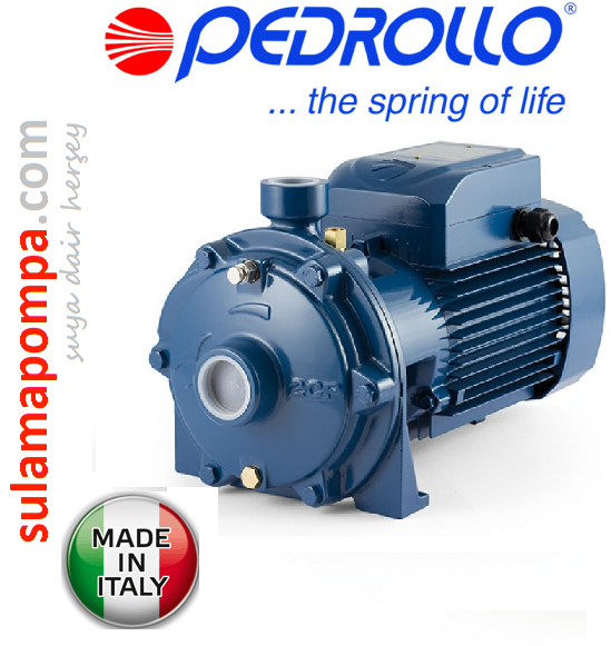 PEDROLLO 2CPM 25/130 N 1.HP ÇİFT FANLI SANTRİFÜJ POMPA