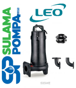 LEO 65SWE25-22-3 4.HP 380V AÇIK ÇARKLI ATIK SU DALGIÇ POMPA