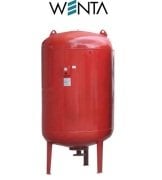 Wenta WE-1000  1000 Litre 10 Bar Dik Ayaklı Tip Hidrofor ve Genleşme Tankı / Manometreli