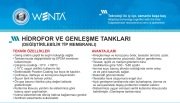 Wenta WE-1500  1500 Litre 10 Bar Dik Ayaklı Tip Hidrofor ve Genleşme Tankı / Manometreli