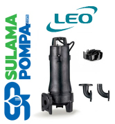 LEO 65SWU24-12.5-2.2 3.HP 380V VORTEX ÇARKLI ATIK SU DALGIÇ POMPA