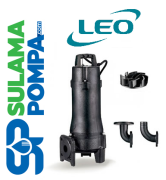 LEO 80SWUm30-7-2.2 3.HP 220V VORTEX ÇARKLI ATIK SU DALGIÇ POMPA