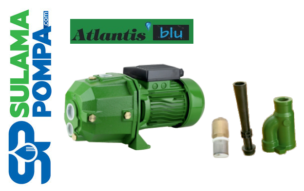 ATLANTİS ENJ100M 1.HP 220V DERİNDEN EMİŞLİ ENJEKTÖRLÜ POMPA