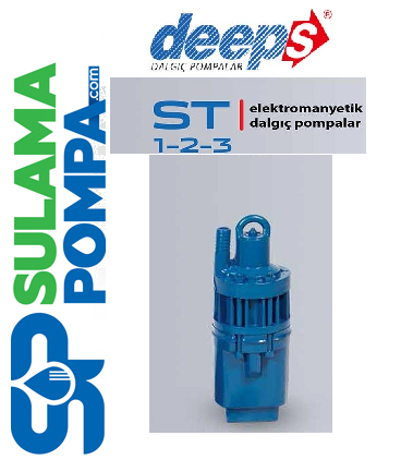 STAR ST1-30 1/2'' ÇIKIŞLI 30 MT KABLOLU ELEKTROMANYETİK DALGIÇ POMPA