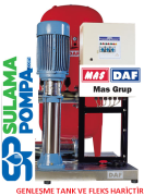 DAF DM1-4210 3.KW 4.HP 380W TEK POMPALI HİDROFOR