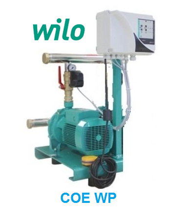 Wilo COE1-WP105  5.5kW 380V  Tek Pompalı İki Kademeli Monoblok Yatay Paket Hidrofor