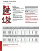 Etna Y3 KO 15/8-55     3X7.5 Hp 380V  Üç Pompalı Alarm Kitli Yangın Hidroforu