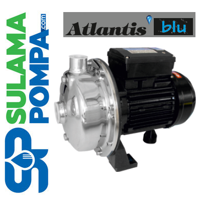 ATLANTİS KAF1 200M 2 HP 220V KOMPLE PASLANMAZ ÇELİK KAPALI FANLI SANTRİFÜJ POMPA