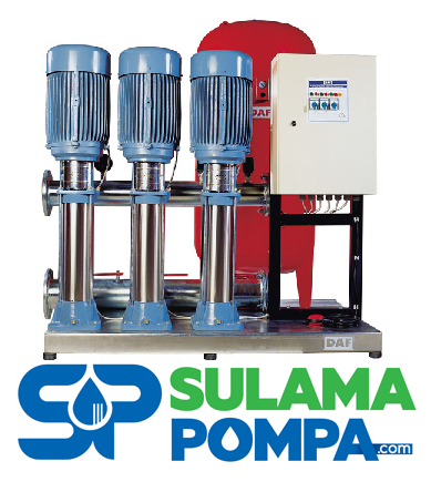 DAF DM3-4206 3X2.2 KW 3.HP 380W ÜÇ POMPALI HİDROFOR