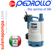 PEDROLLO TOP 2-VORTEX -GM 0.50 HP GİZLİ FLATÖRLÜ PLASTİK GÖVDELİ DALGIÇ POMPA