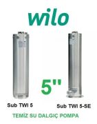 WİLO SUB-TWI5 306 M   0.75kW  220V  5\'\' PASLANMAZ ÇELİK KESON KUYU DALGIÇ POMPA
