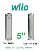 WİLO SUB-TWI5 SE 306 M   0.75kW  220V  5\'\' PASLANMAZ ÇELİK KESON KUYU DALGIÇ POMPA