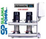 ATLANTİS YKDIK 7-6KM 2x2 HP 220V ÇİFT POMPALI DÜŞEY MİLLİ HİDROFOR