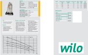 Wilo TP-S 20  0.75kW 220V  Az Kirli Su İçin Dalgıç Pompa