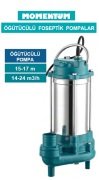 MOMENTUM P1500P-PANOLU  - 2HP-220V-  PARÇALAYICI BIÇAKLI PASLANMAZ GÖVDELİ FOSEPTİK ÖĞÜTÜCÜLÜ DALGIÇ POMPA