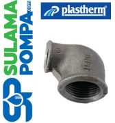 PLASTHERM 1'' X 1/2'' GALVANİZ REDÜKSİYON DİRSEK