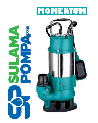 MOMENTUM PSP20-25/1.5 - 2.HP 220V AÇIK FANLI FOSEPTİK DALGIÇ POMPA