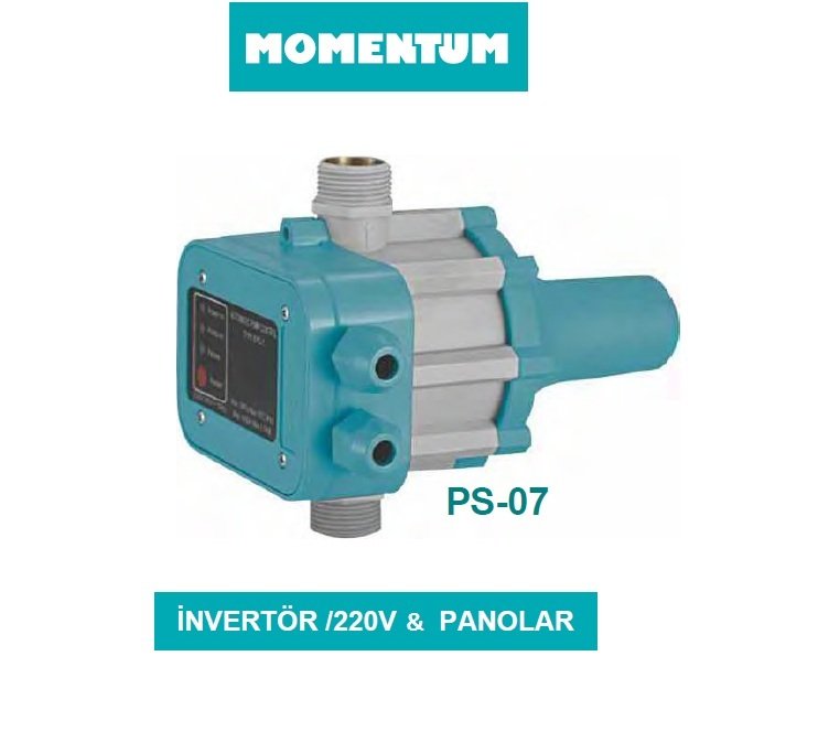 MOMENTUM PS-07 -1.5kW-220V-  OTOMATİK BASINÇ KONTROL (HİDROMAT-FULSMATİK)