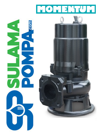 MOMENTUM WP27-9-1.5I - 2 HP 380V AÇIK FANLI FOSEPTİK DALGIÇ POMPA