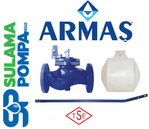 ARMAŞ DN100 MEKANİK FLATÖRLÜ VANA (GÖVDE+KOL+ŞAMANDIRA)