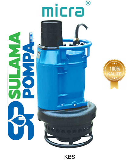 MİCRA  200KBS415 20.HP 380V KARIŞTIRICILI ENDÜSTRİYEL ÇAMUR DALGIÇ POMPA