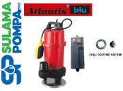 ATLANTİS WQ 15-1.1M 1.5 HP 220V TAM ÖĞÜTÜCÜ PARÇALAYICI FOSEPTİK DALGIÇ POMPA