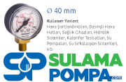 40mm 1/8'' ÇIKIŞLI METAL GÖVDE+AKRİLİK KAPAK