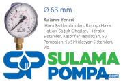 63mm 1/4'' METAL GÖVDE+AKRİLİK KAPAK