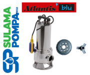 ATLANTİS PASPARCL 10-1.1T 1.5 HP 380V PARÇALAYICI BIÇAKLI PASLANMAZ ÇELİK DALGIÇ POMPA