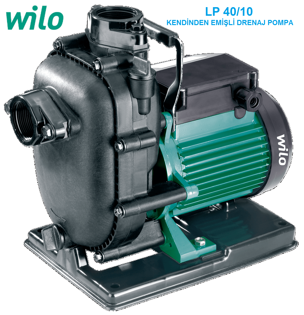 Wilo LP 40/10  0.4kW 220V  Kendinden Emişli Kirli Su Drenaj Santrifüj Pompa