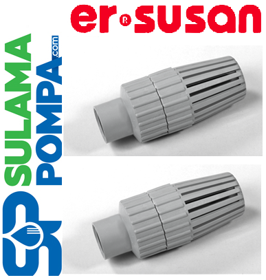 ERSUSAN 1'' PLASTİK YAYLI KLAPE